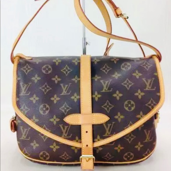 {SOLD}😍🔥Auth Louis Vuitton Saumur 30 - Picture 4 of 16